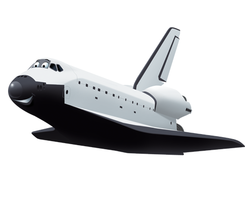 Sparky Space Shuttle